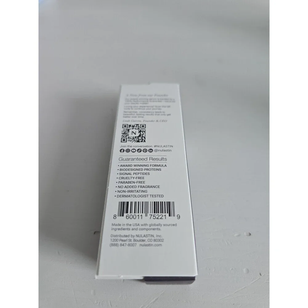 Nulastin Brow Shape Altering Serum NEW